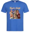 Чоловіча футболка Тейлор Свіфт Яскраво-синій фото