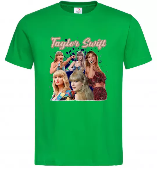 Чоловіча футболка Тейлор Свіфт Зелений фото