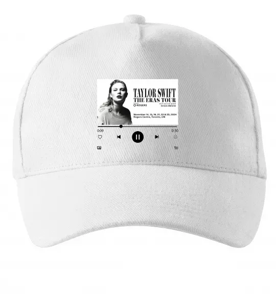 Кепка Taylor Swift player Білий фото