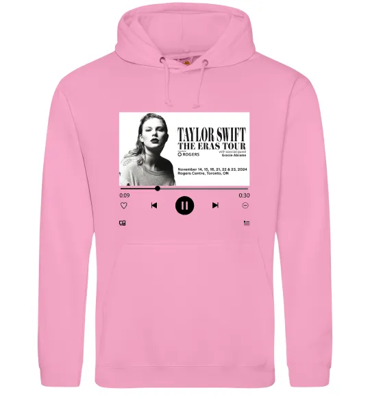 Жіноча толстовка (худі) Taylor Swift player Рожевий фото