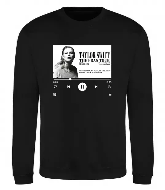 Свитшот Taylor Swift player Черный фото