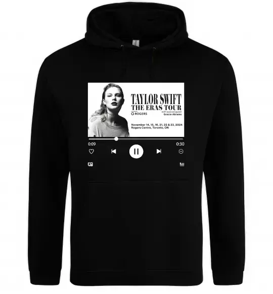 Жіноча толстовка (худі) Taylor Swift player Чорний фото