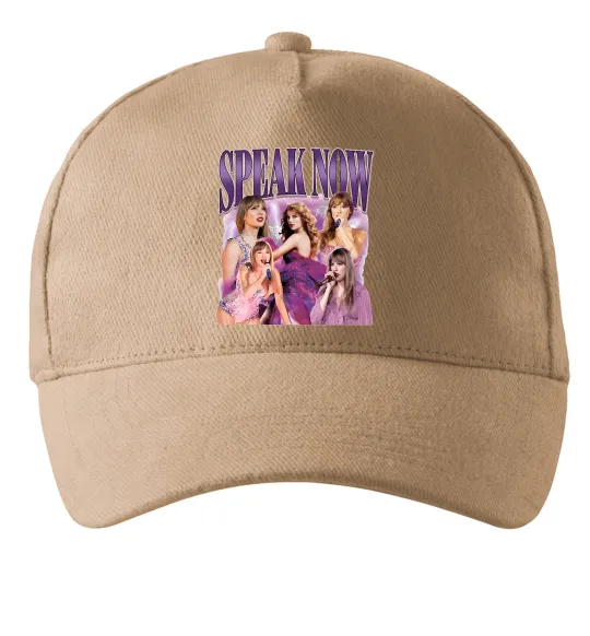 Кепка Taylor Swift Speak now Пісочний фото