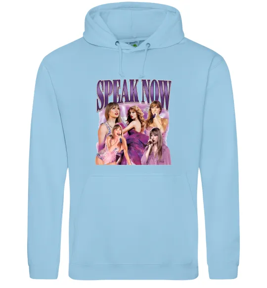 Чоловіча толстовка (худі) Taylor Swift Speak now Блакитний фото