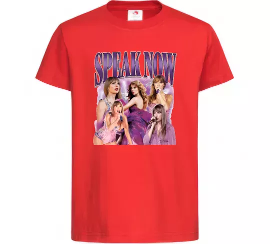 Детская футболка Taylor Swift Speak now Красный фото