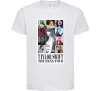 Дитяча футболка Taylor Swift The Eras tour Білий фото