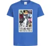 Дитяча футболка Taylor Swift The Eras tour Яскраво-синій фото