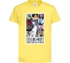 Дитяча футболка Taylor Swift The Eras tour Лимонний фото