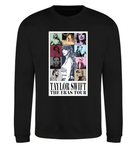 Свитшот Taylor Swift The Eras tour Черный фото
