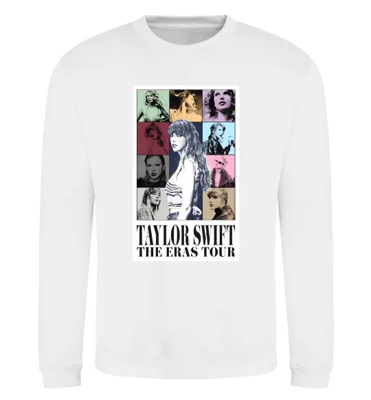 Свитшот Taylor Swift The Eras tour Белый фото
