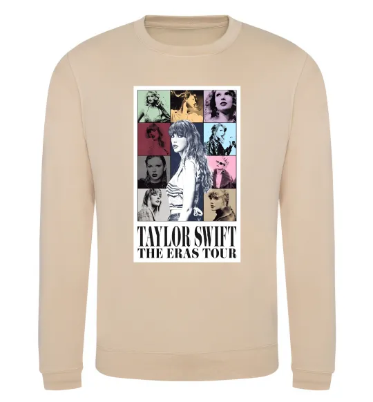 Свитшот Taylor Swift The Eras tour Песочный фото