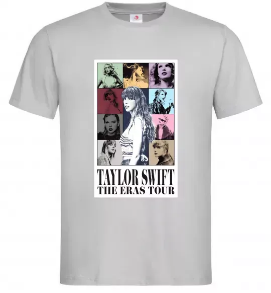 Чоловіча футболка Taylor Swift The Eras tour Сірий фото
