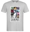 Чоловіча футболка Taylor Swift The Eras tour Сірий фото