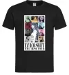 Чоловіча футболка Taylor Swift The Eras tour Чорний фото