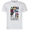 Чоловіча футболка Taylor Swift The Eras tour Білий фото