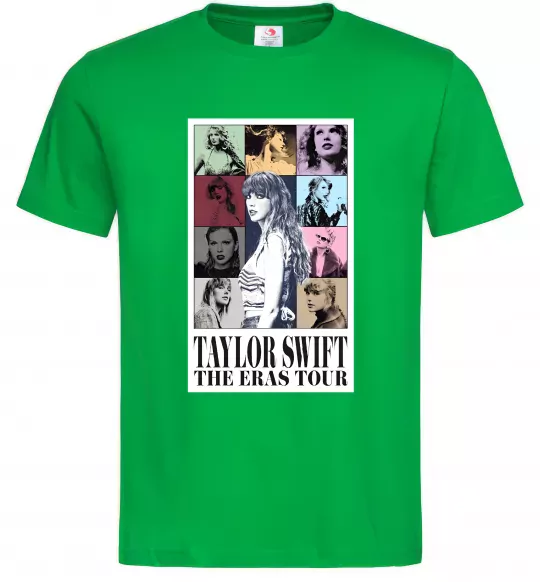 Чоловіча футболка Taylor Swift The Eras tour Зелений фото