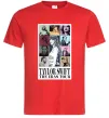 Чоловіча футболка Taylor Swift The Eras tour Червоний фото