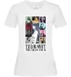 Женская футболка Taylor Swift The Eras tour Белый фото