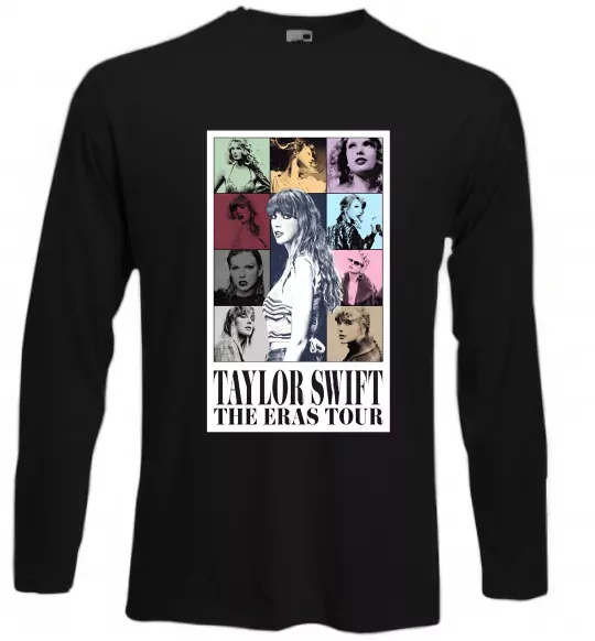 Лонгслив Taylor Swift The Eras tour Черный фото