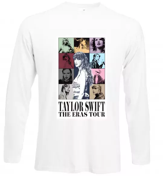 Лонгслив Taylor Swift The Eras tour Белый фото