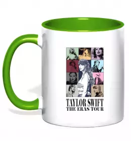 Чашка з кольоровою ручкою