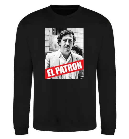 Світшот El Patron Чорний фото