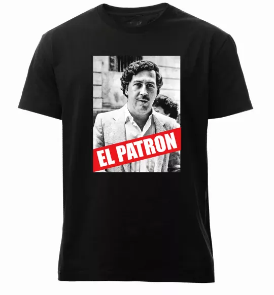 Мужская премиум футболка El Patron Черный фото