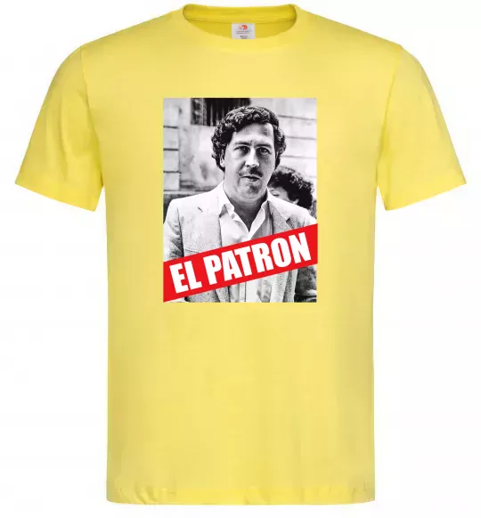 Мужская футболка El Patron Лимонный фото