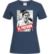 Женская футболка El Patron Темно-синий Женская футболка El Patron Темно-синий фото