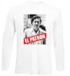 Лонгслив El Patron Белый фото