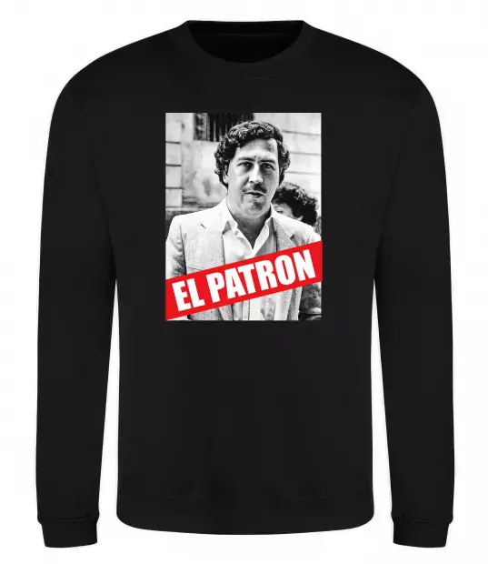 Свитшот El Patron Черный фото