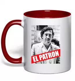 Чашка с цветной ручкой