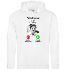 Мужская толстовка (худи) Pablo Escobar is calling Мужская толстовка (худи) Pablo Escobar is calling