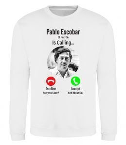 Свитшот Pablo Escobar is calling
