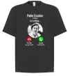 Футболка Оверсайз Pablo Escobar is calling Чорний фото