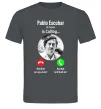 Чоловіча футболка Pablo Escobar is calling Графіт фото