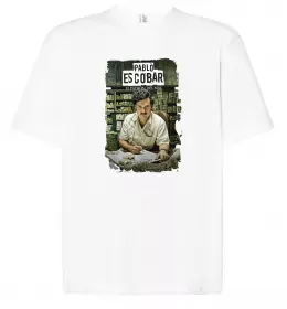 Футболка Оверсайз Пабло Ескобар Черный фото
