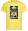 Чоловіча футболка Пабло Ескобар El Patron Лимонний фото