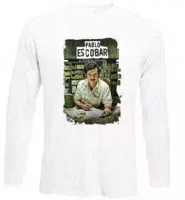 Лонгслив Пабло Ескобар Черный фото
