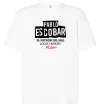 Футболка Оверсайз Pablo Escobar El Patron local fanatic Белый фото
