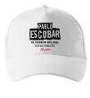 Кепка Pablo Escobar El Patron local fanatic Білий фото