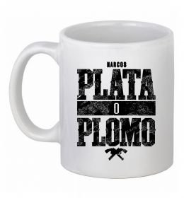 Чашка керамічна Plata o Plomo