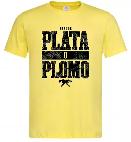Мужская футболка Plata o Plomo Лимонный фото