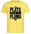Мужская футболка Plata o Plomo Лимонный фото