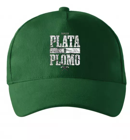 Кепка Plata o Plomo Темно-зелений фото