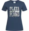 Жіноча футболка Plata o Plomo Темно-синій Жіноча футболка Plata o Plomo Темно-синій фото