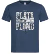 Мужская футболка Plata o Plomo Темно-синий фото