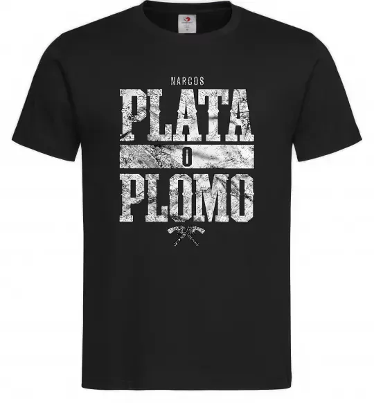Мужская футболка Plata o Plomo Черный фото