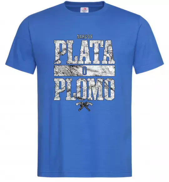 Мужская футболка Plata o Plomo Ярко-синий фото