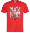 Мужская футболка Plata o Plomo Красный фото